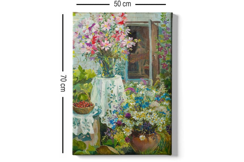 Dekorativ Canvastavla 50x70 cm - Flerfärgad - Inredning - Tavlor & konst - Canvastavlor