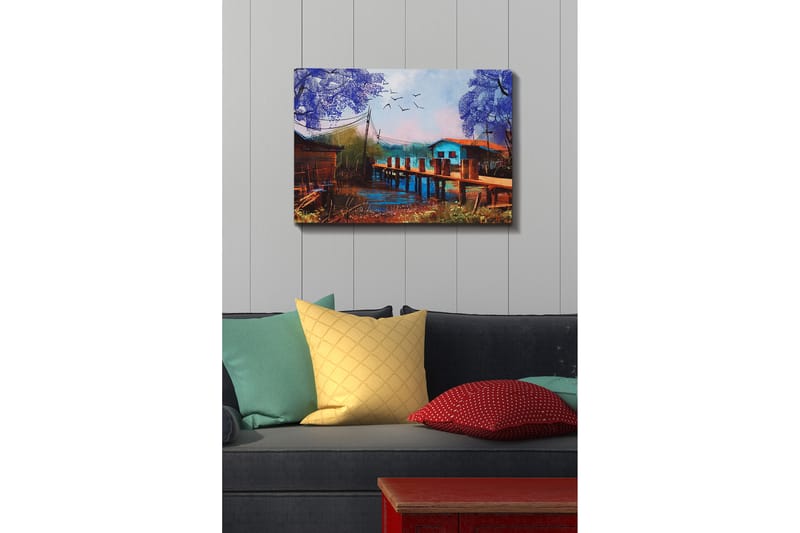 Dekorativ Canvastavla 50x70 cm - Flerfärgad - Inredning - Tavlor & konst - Canvastavlor