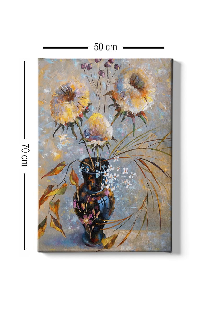Dekorativ Canvastavla 50x70 cm - Flerfärgad - Inredning - Tavlor & konst - Canvastavlor