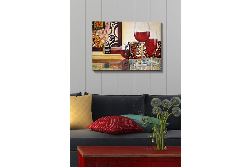 Dekorativ Canvastavla 50x70 cm - Flerfärgad - Inredning - Tavlor & konst - Canvastavlor