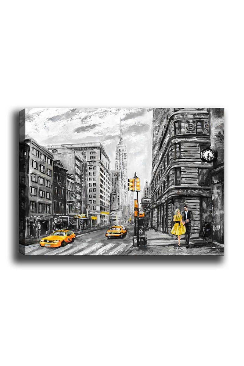 Dekorativ Canvastavla 50x70 cm - Flerfärgad - Inredning - Tavlor & konst - Canvastavlor