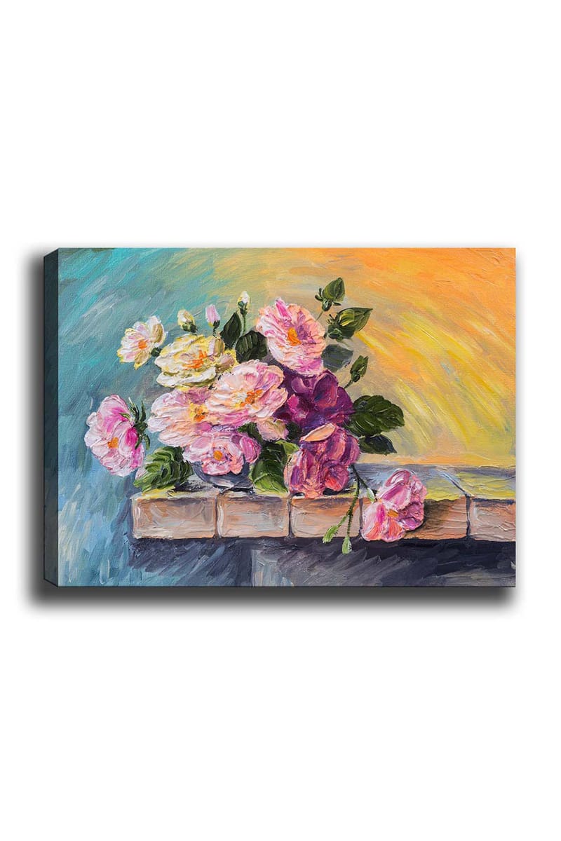 Dekorativ Canvastavla 50x70 cm - Flerfärgad - Inredning - Tavlor & konst - Canvastavlor