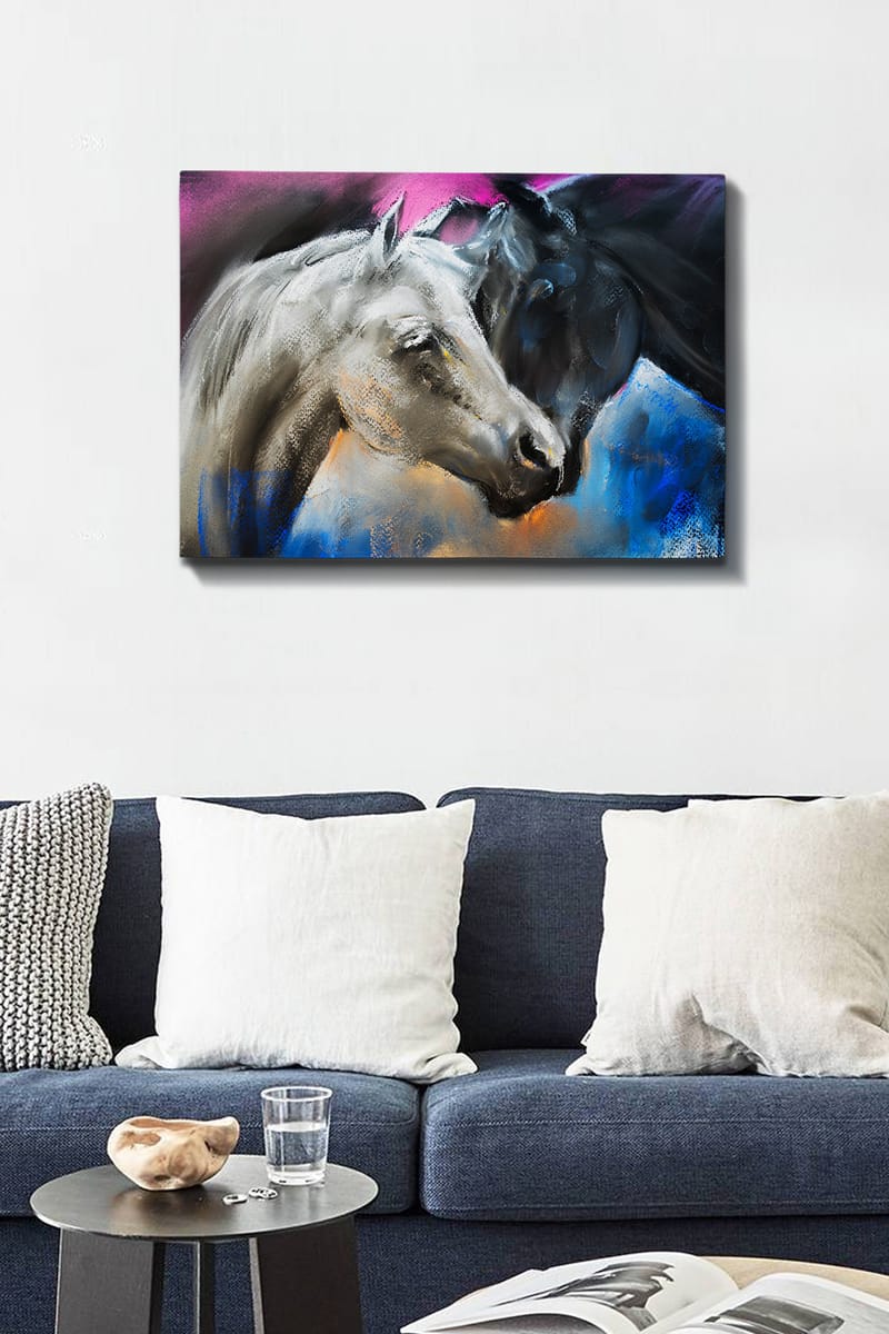 Dekorativ Canvastavla 50x70 cm - Flerfärgad - Inredning - Tavlor & konst - Canvastavlor