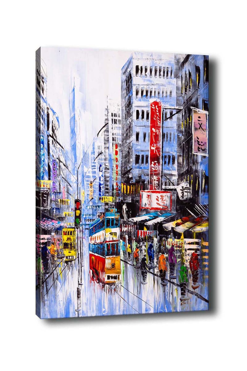 Dekorativ Canvastavla 50x70 cm - Flerfärgad - Inredning - Tavlor & konst - Canvastavlor