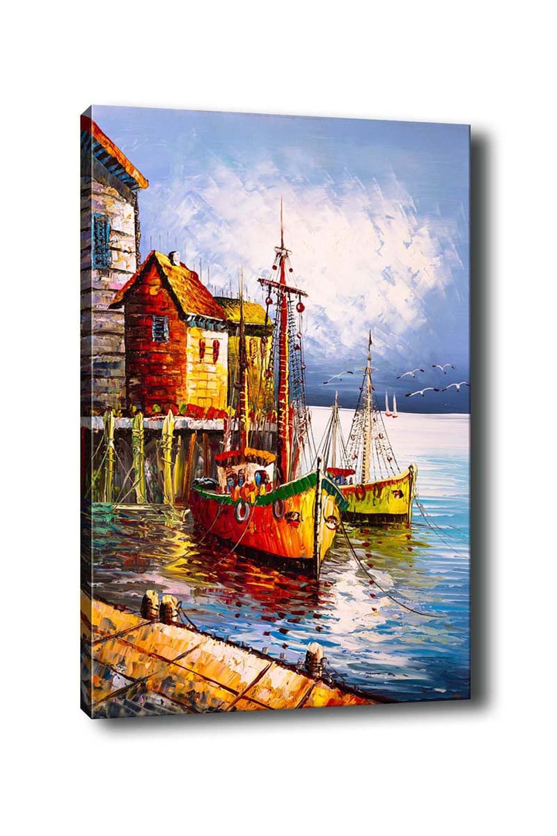 Dekorativ Canvastavla 50x70 cm - Flerfärgad - Inredning - Tavlor & konst - Canvastavlor