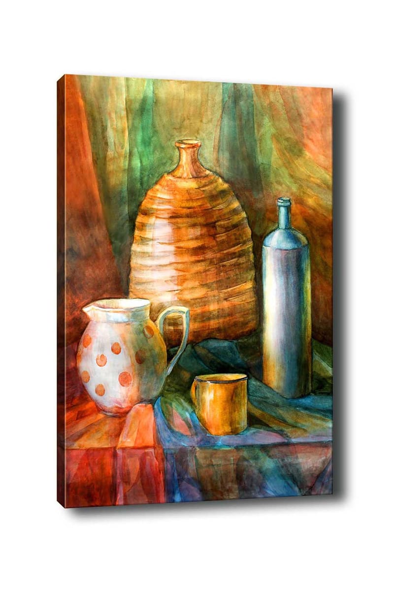 Dekorativ Canvastavla 50x70 cm - Flerfärgad - Inredning - Tavlor & konst - Canvastavlor