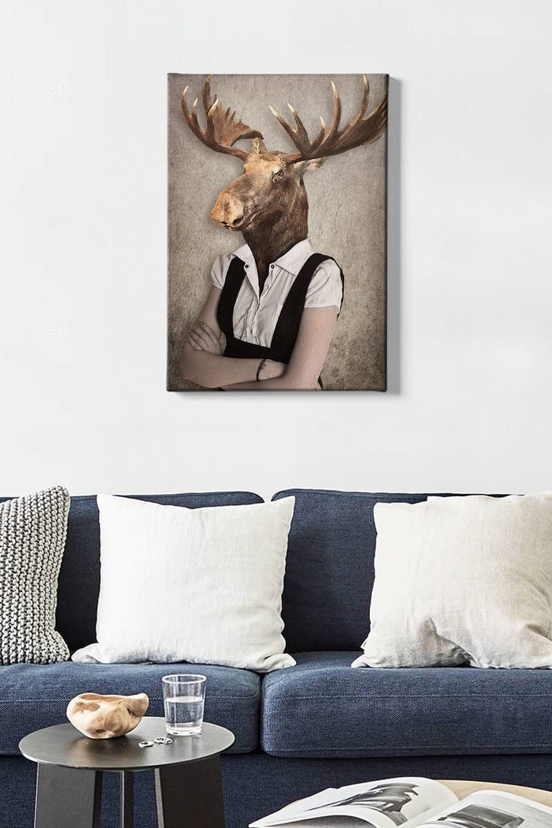 Dekorativ Canvastavla 50x70 cm - Flerfärgad - Inredning - Tavlor & konst - Canvastavlor
