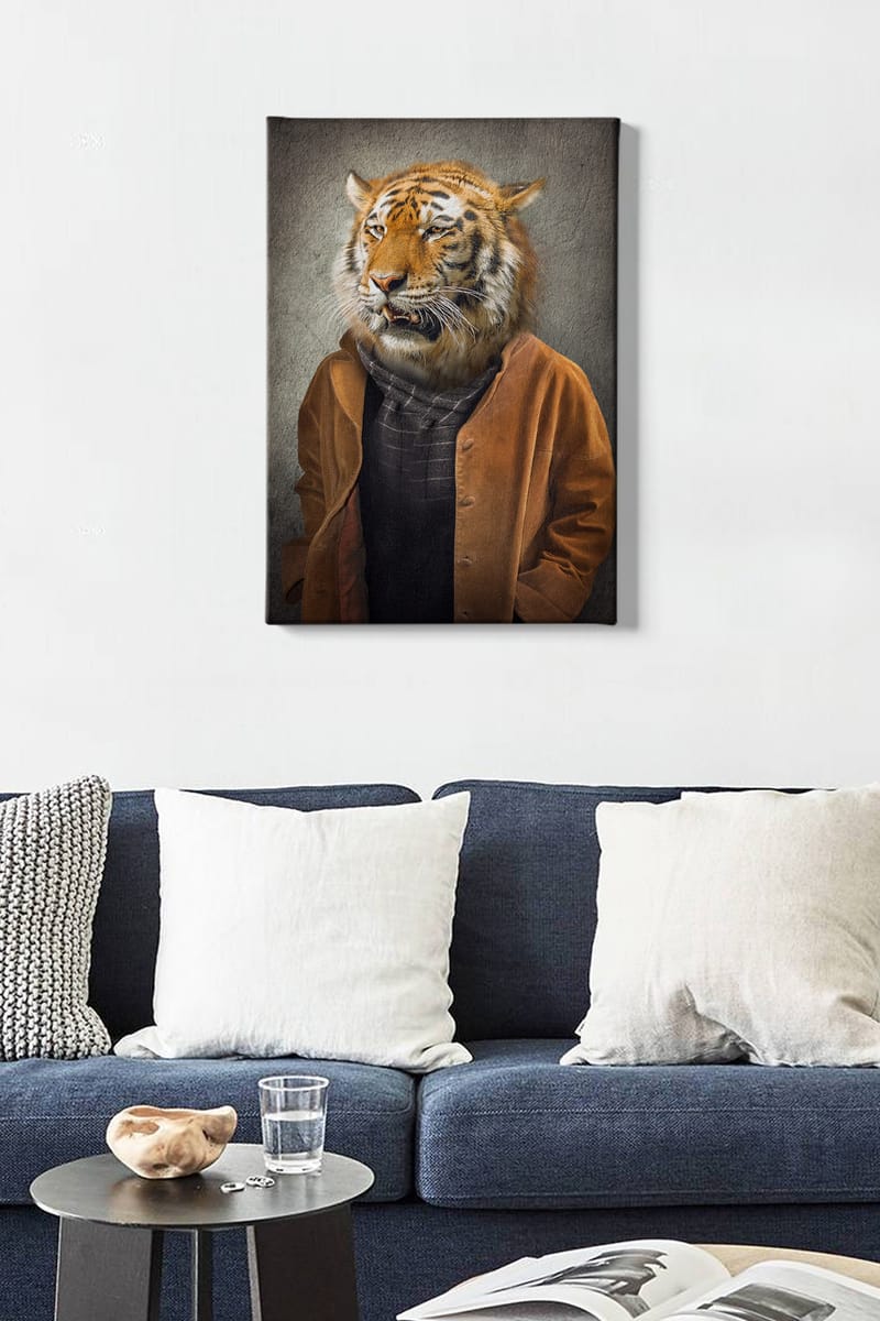 Dekorativ Canvastavla 50x70 cm - Flerfärgad - Inredning - Tavlor & konst - Canvastavlor