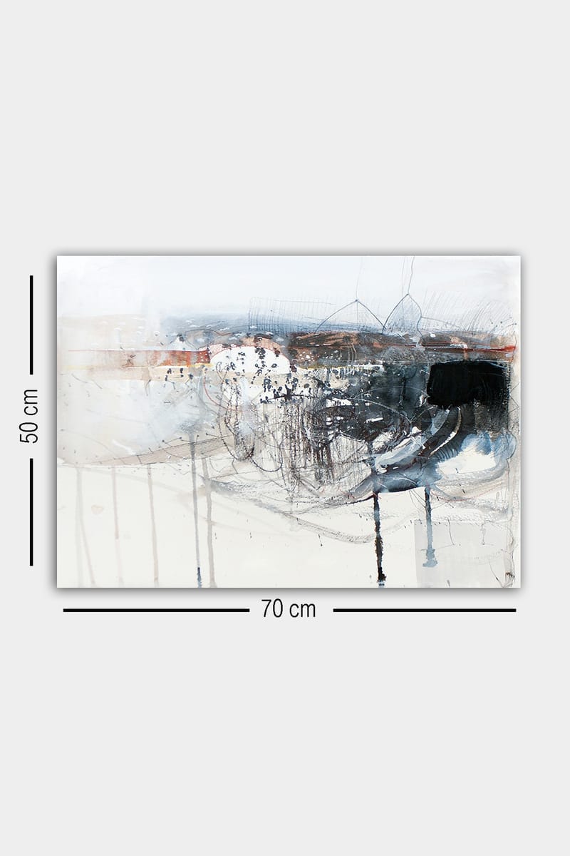 Dekorativ Canvastavla 50x70 cm - Flerfärgad - Inredning - Tavlor & konst - Canvastavlor