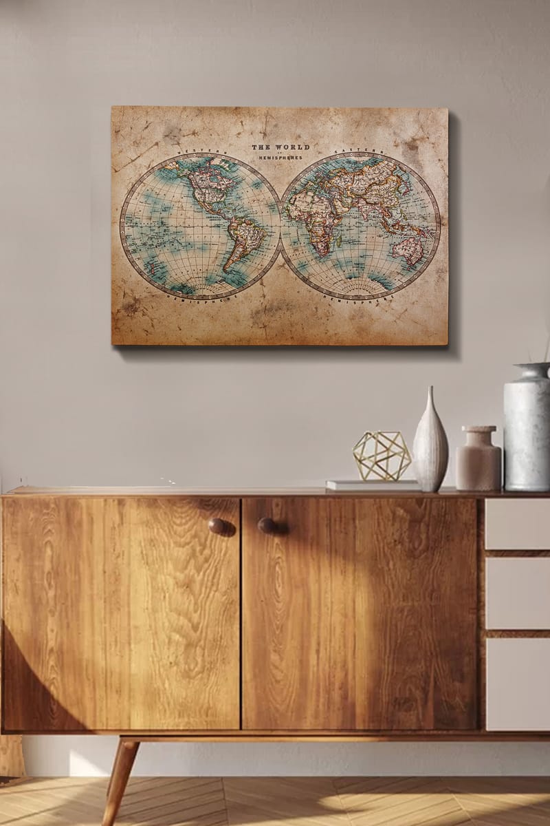 Dekorativ Canvastavla 50x70 cm - Flerfärgad - Inredning - Tavlor & konst - Canvastavlor