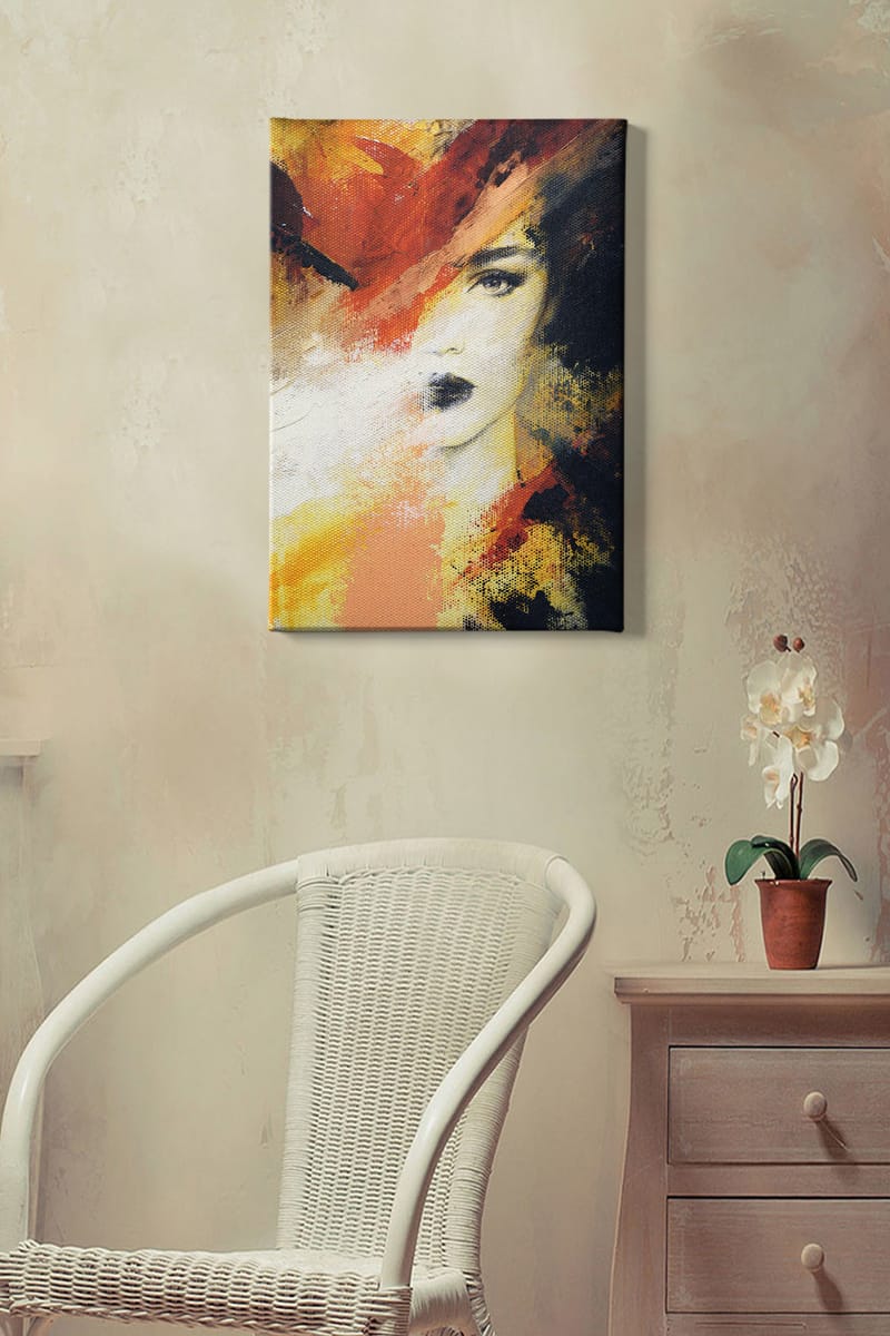 Dekorativ Canvastavla 50x70 cm - Flerfärgad - Inredning - Tavlor & konst - Canvastavlor