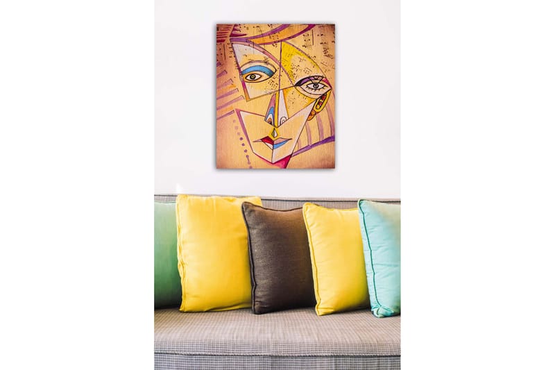Dekorativ Canvastavla 50x70 cm - Flerfärgad - Inredning - Tavlor & konst - Canvastavlor
