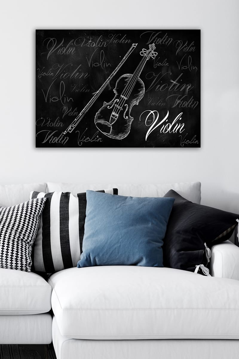 Dekorativ Canvastavla 50x70 cm - Flerfärgad - Inredning - Tavlor & konst - Canvastavlor