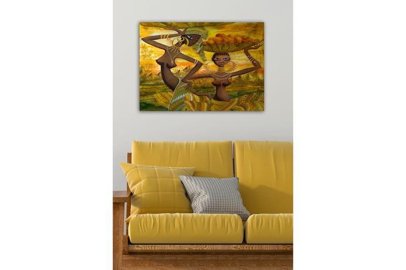Dekorativ Canvastavla 50x70 cm - Flerfärgad - Inredning - Tavlor & konst - Canvastavlor
