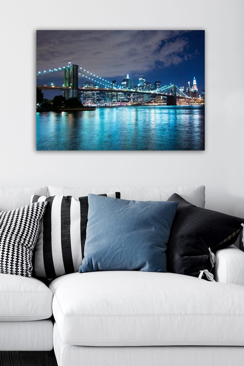 Dekorativ Canvastavla 50x70 cm - Flerfärgad - Inredning - Tavlor & konst - Canvastavlor
