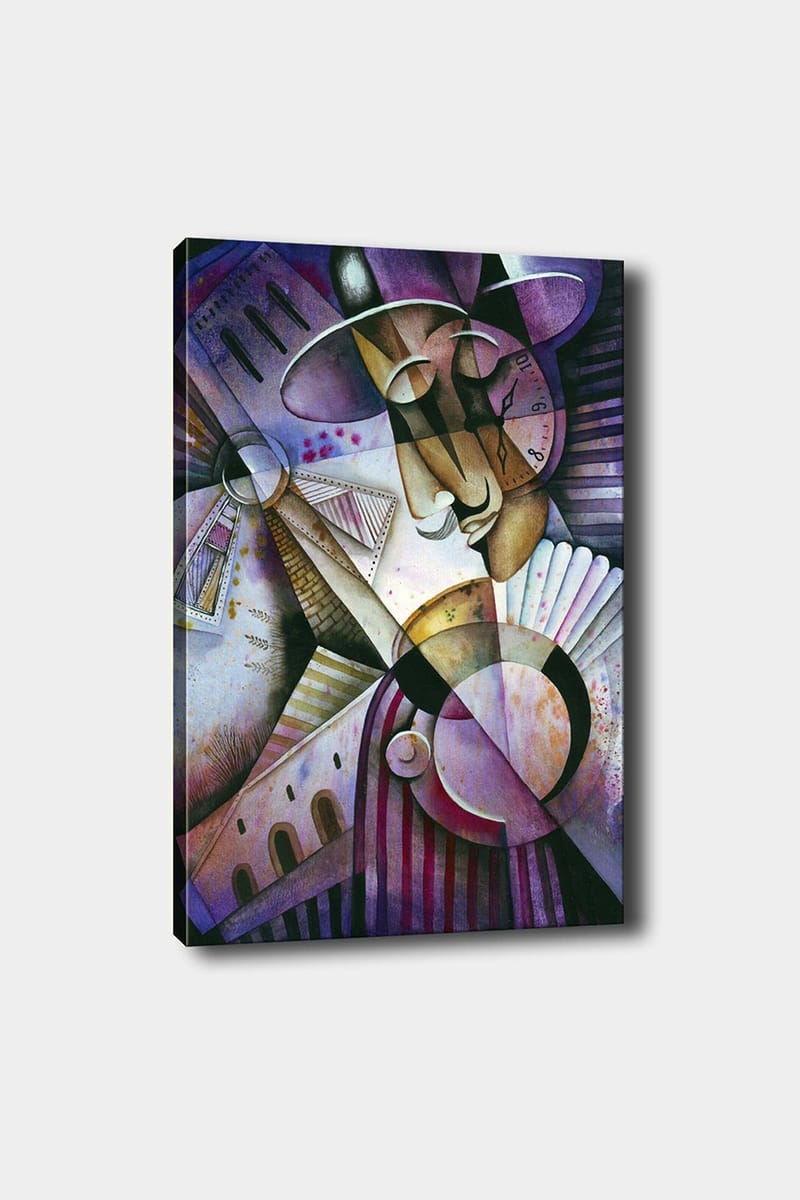 Dekorativ Canvastavla 50x70 cm - Flerfärgad - Inredning - Tavlor & konst - Canvastavlor