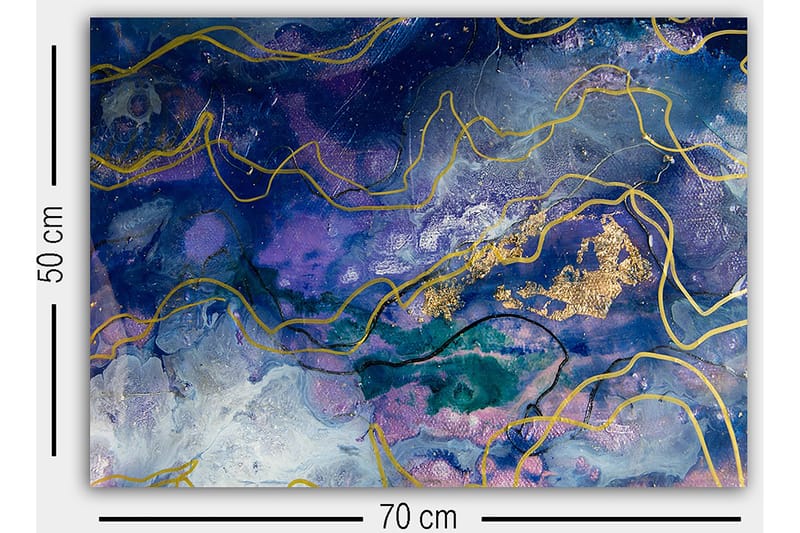 Dekorativ Canvastavla 50x70 cm - Flerfärgad - Inredning - Tavlor & konst - Canvastavlor
