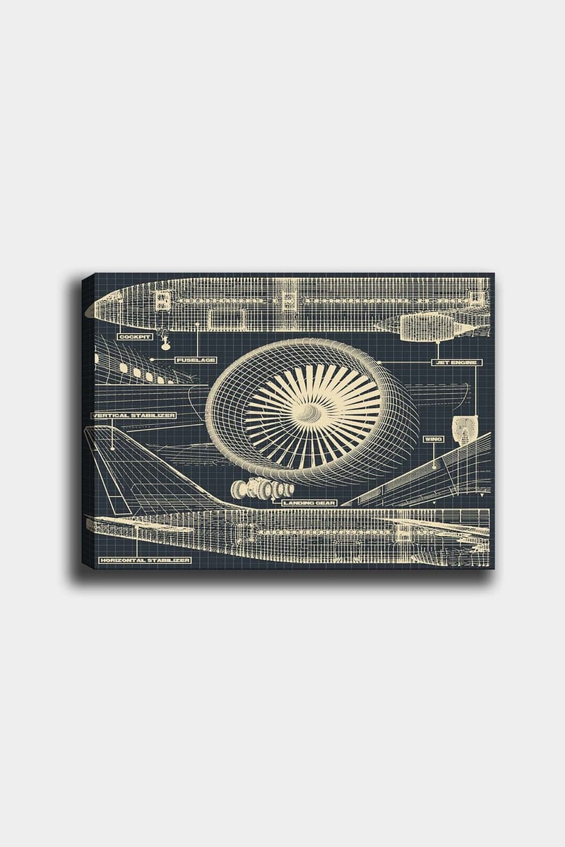 Dekorativ Canvastavla 50x70 cm - Flerfärgad - Inredning - Tavlor & konst - Canvastavlor