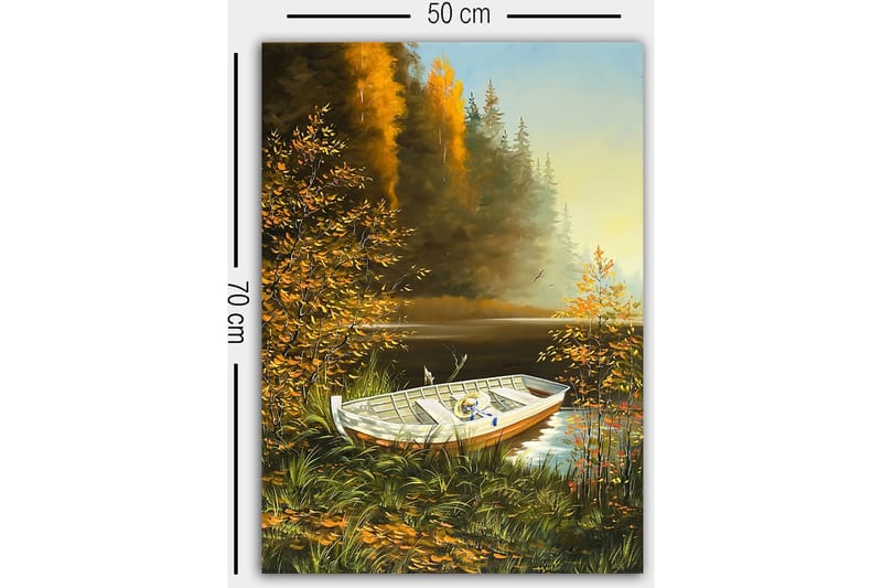 Dekorativ Canvastavla 50x70 cm - Flerfärgad - Inredning - Tavlor & konst - Canvastavlor