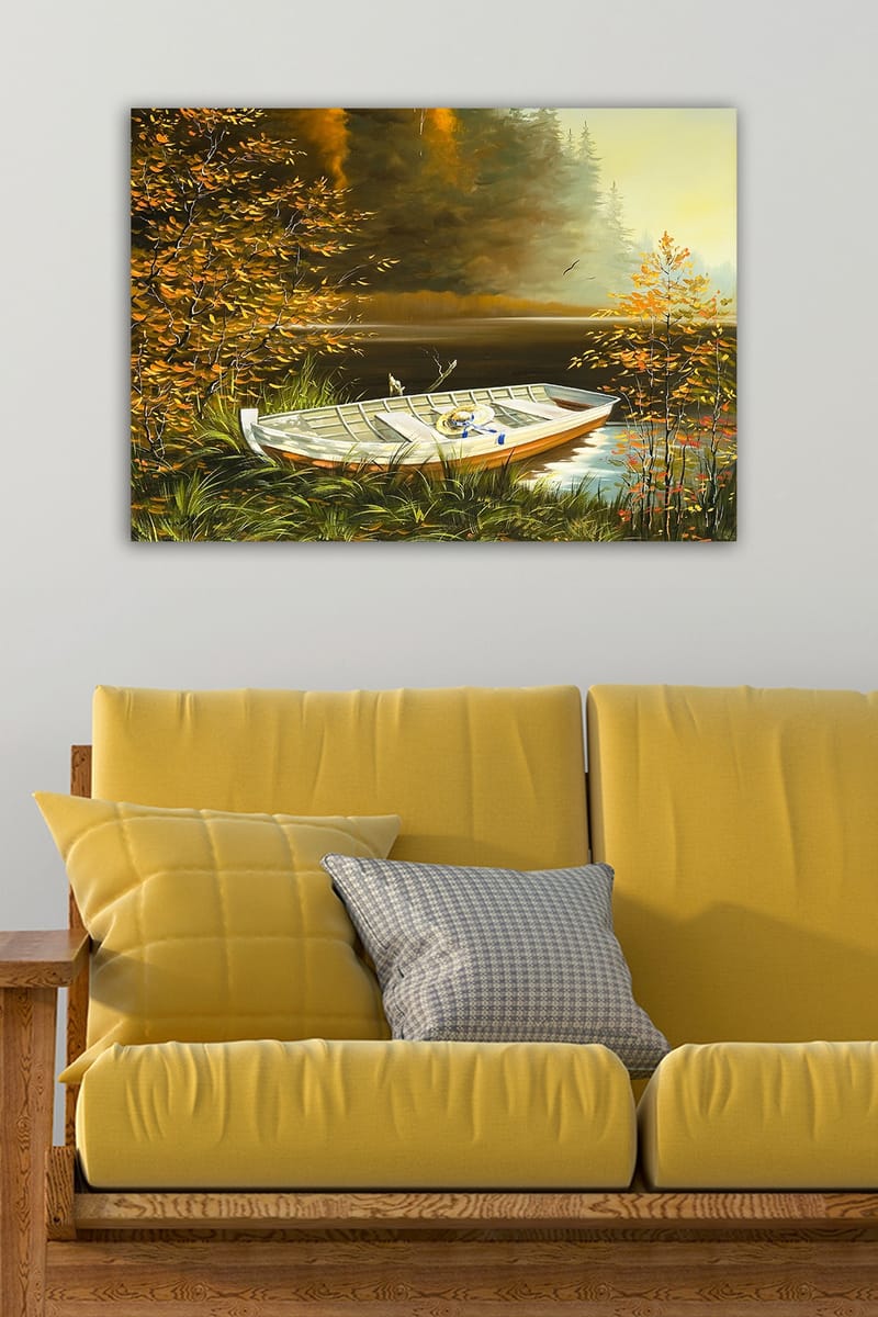 Dekorativ Canvastavla 50x70 cm - Flerfärgad - Inredning - Tavlor & konst - Canvastavlor