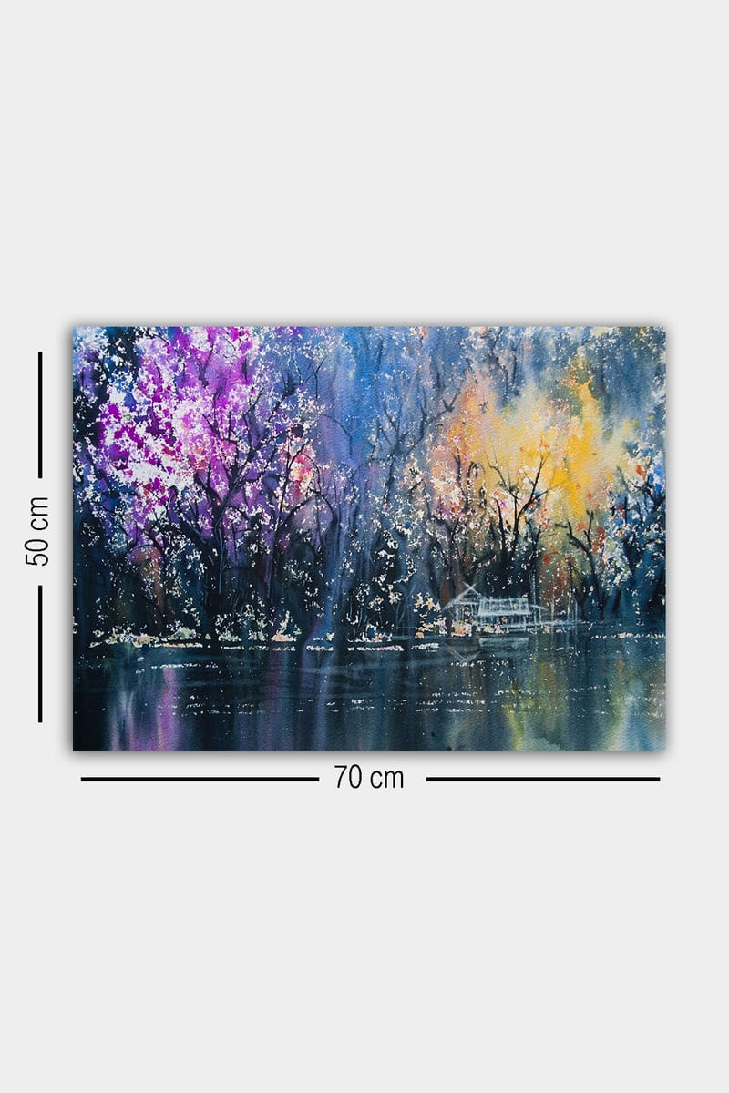 Dekorativ Canvastavla 50x70 cm - Flerfärgad - Inredning - Tavlor & konst - Canvastavlor