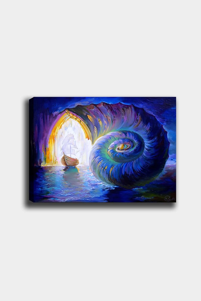 Dekorativ Canvastavla 50x70 cm - Flerfärgad - Inredning - Tavlor & konst - Canvastavlor