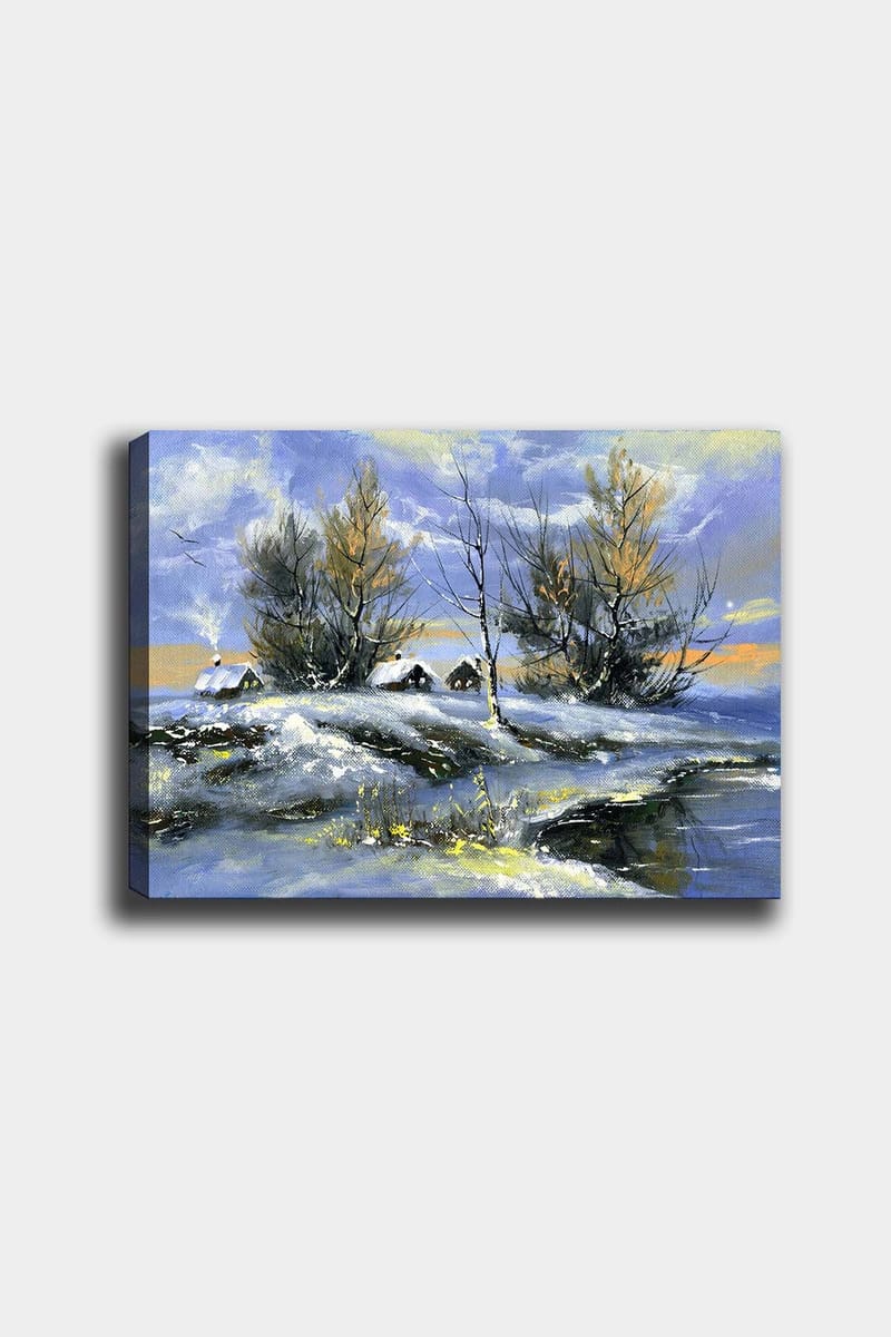 Dekorativ Canvastavla 50x70 cm - Flerfärgad - Inredning - Tavlor & konst - Canvastavlor