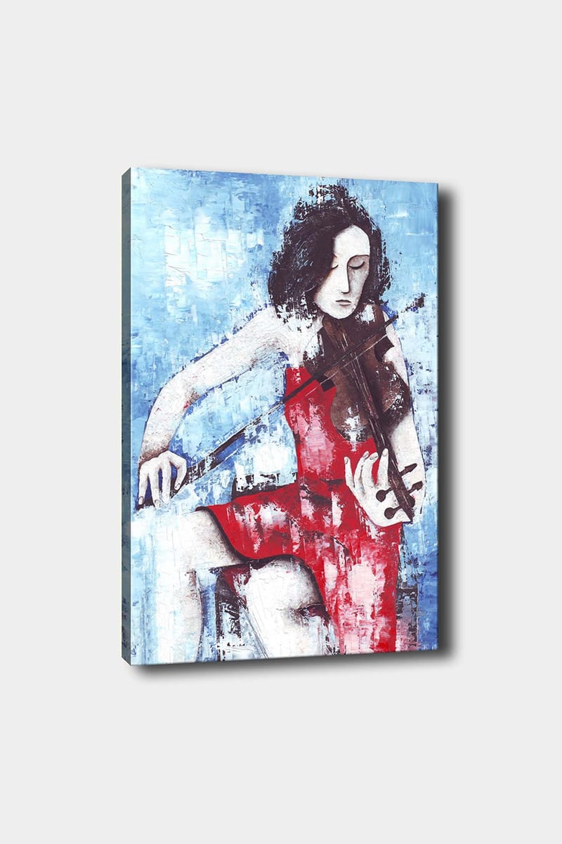 Dekorativ Canvastavla 50x70 cm - Flerfärgad - Inredning - Tavlor & konst - Canvastavlor