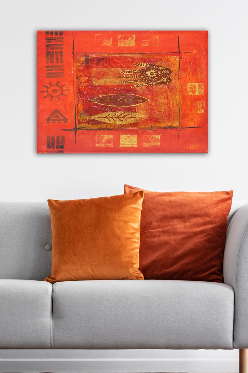 Dekorativ Canvastavla 50x70 cm - Flerfärgad - Inredning - Tavlor & konst - Canvastavlor