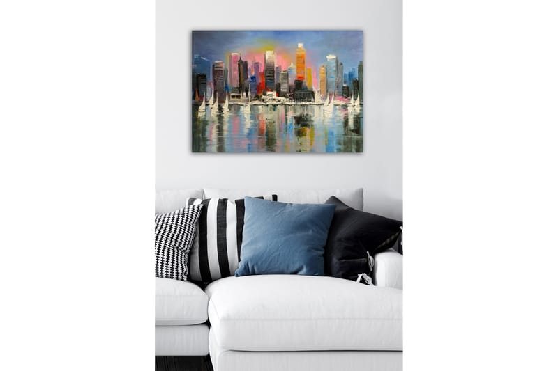 Dekorativ Canvastavla 50x70 cm - Flerfärgad - Inredning - Tavlor & konst - Canvastavlor