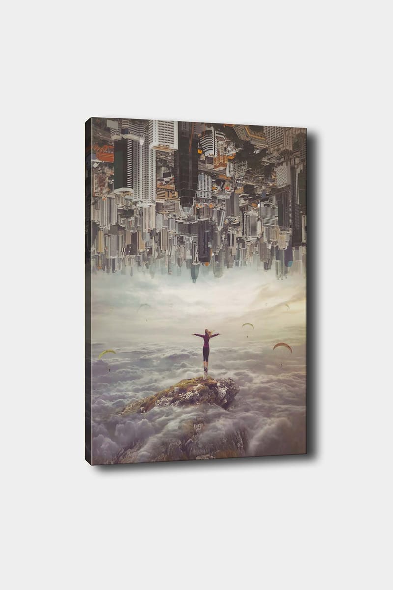 Dekorativ Canvastavla 50x70 cm - Flerfärgad - Inredning - Tavlor & konst - Canvastavlor