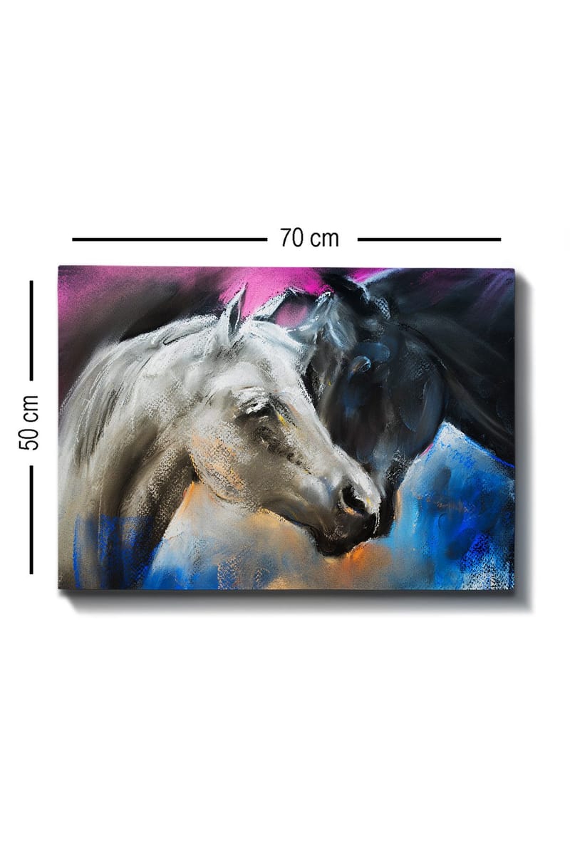 Dekorativ Canvastavla 50x70 cm - Flerfärgad - Inredning - Tavlor & konst - Canvastavlor