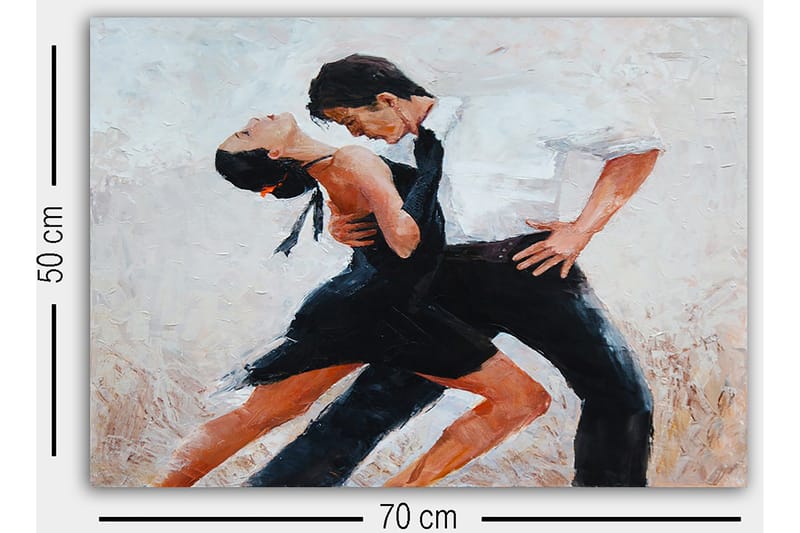 Dekorativ Canvastavla 50x70 cm - Flerfärgad - Inredning - Tavlor & konst - Canvastavlor