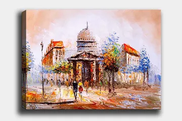 Dekorativ Canvastavla 50x70 cm - Flerfärgad - Inredning - Tavlor & konst - Canvastavlor