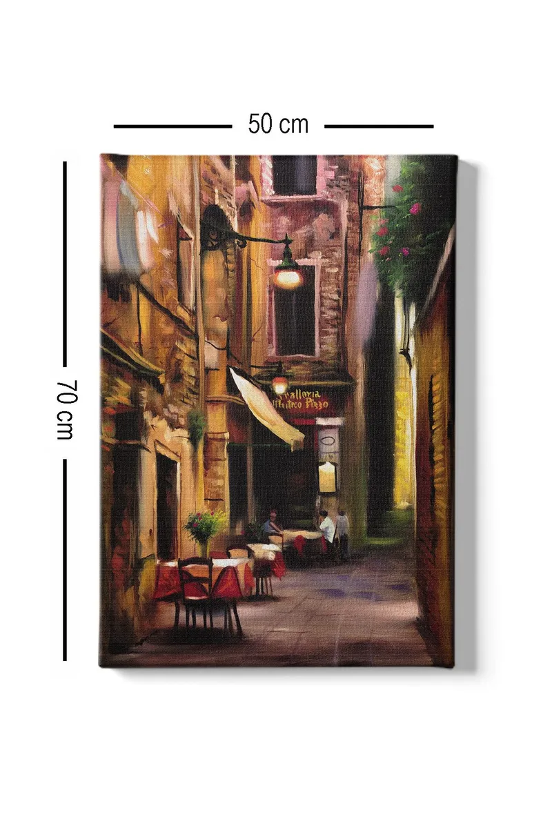 Dekorativ Canvastavla 50x70 cm - Flerfärgad - Inredning - Tavlor & konst - Canvastavlor