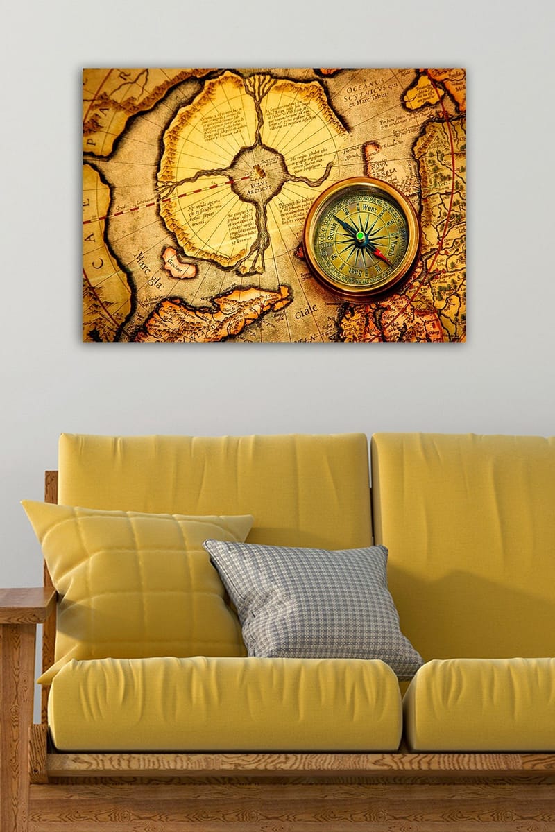 Dekorativ Canvastavla 50x70 cm - Flerfärgad - Inredning - Tavlor & konst - Canvastavlor