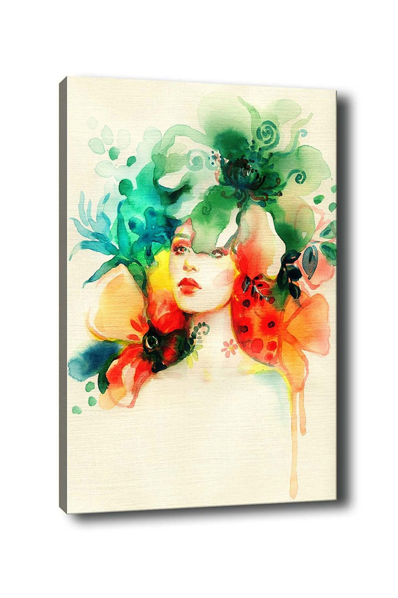 Dekorativ Canvastavla 50x70 cm, Flerfärgad