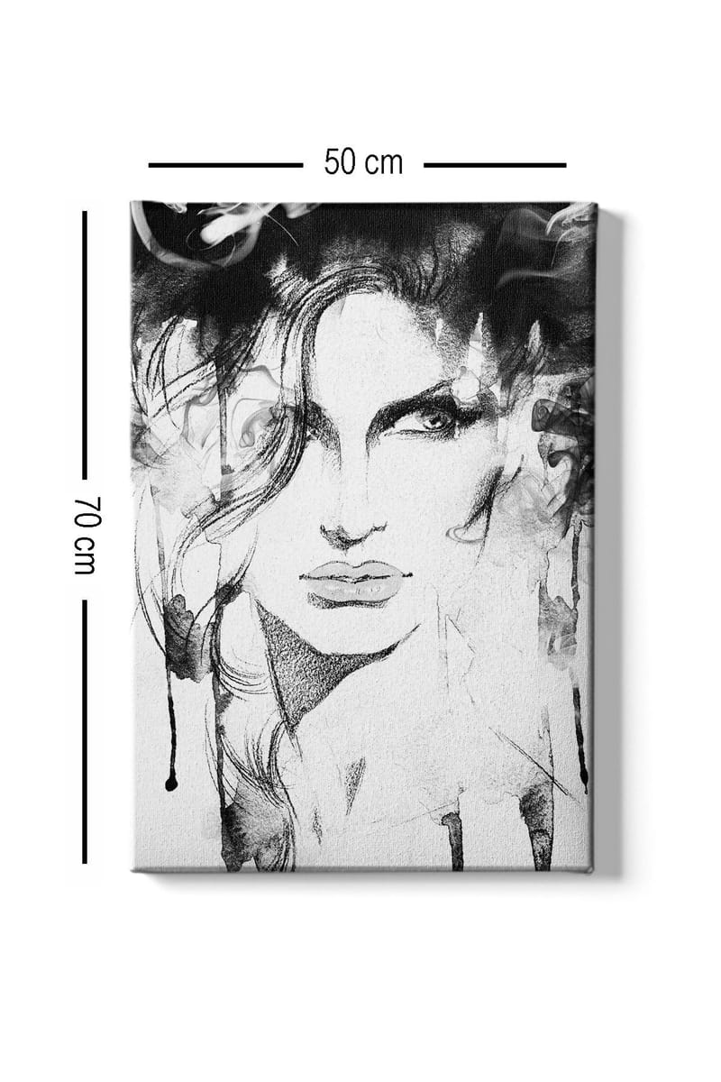 Dekorativ Canvastavla 50x70 cm - Flerfärgad - Inredning - Tavlor & konst - Canvastavlor