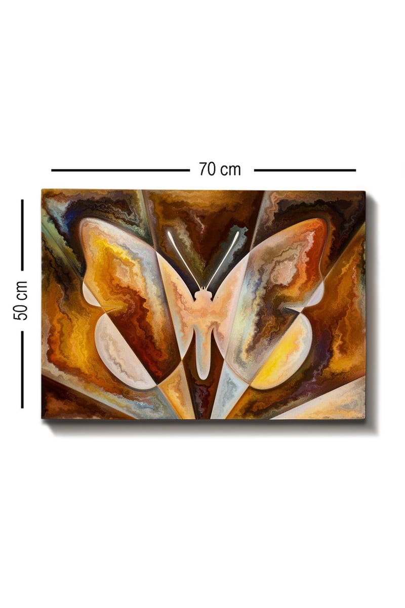 Dekorativ Canvastavla 50x70 cm - Flerfärgad - Inredning - Tavlor & konst - Canvastavlor