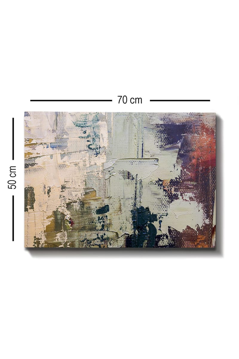 Dekorativ Canvastavla 50x70 cm - Flerfärgad - Inredning - Tavlor & konst - Canvastavlor