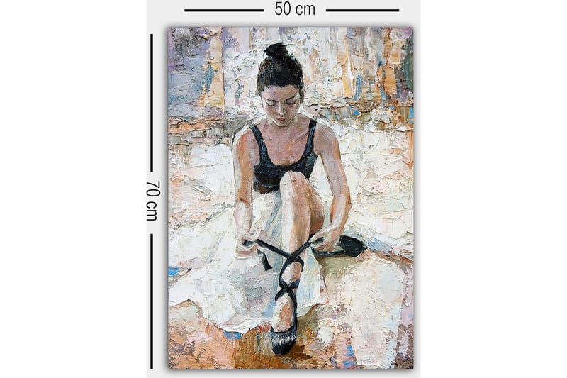 Dekorativ Canvastavla 50x70 cm - Flerfärgad - Inredning - Tavlor & konst - Canvastavlor