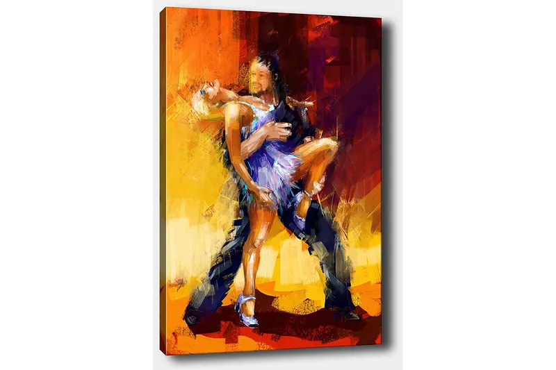 Dekorativ Canvastavla 50x70 cm - Flerfärgad - Inredning - Tavlor & konst - Canvastavlor