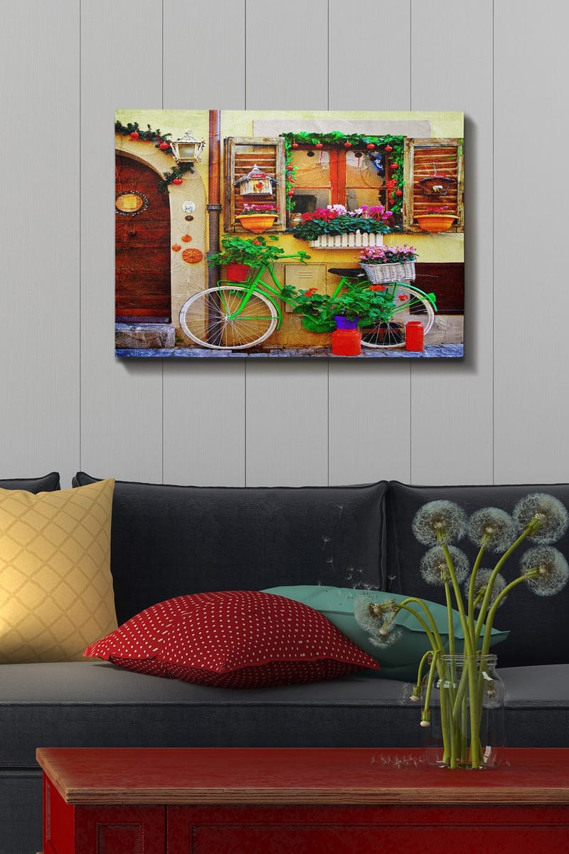 Dekorativ Canvastavla 50x70 cm - Flerfärgad - Inredning - Tavlor & konst - Canvastavlor