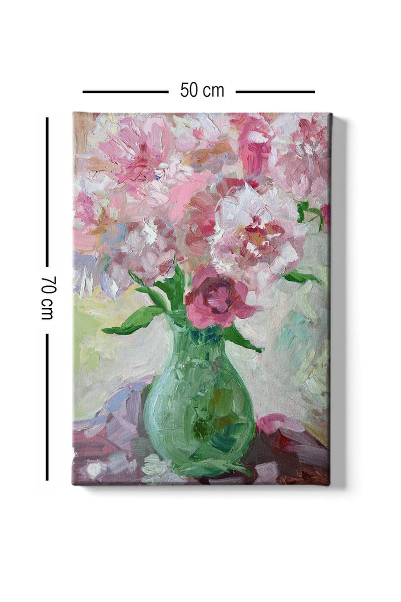 Dekorativ Canvastavla 50x70 cm - Flerfärgad - Inredning - Tavlor & konst - Canvastavlor