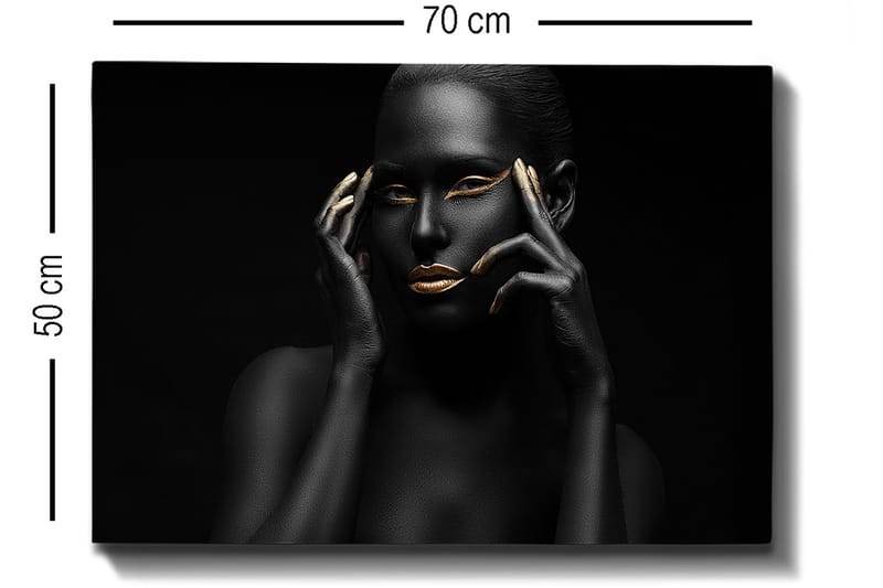 Dekorativ Canvastavla 50x70 cm - Flerfärgad - Inredning - Tavlor & konst - Canvastavlor