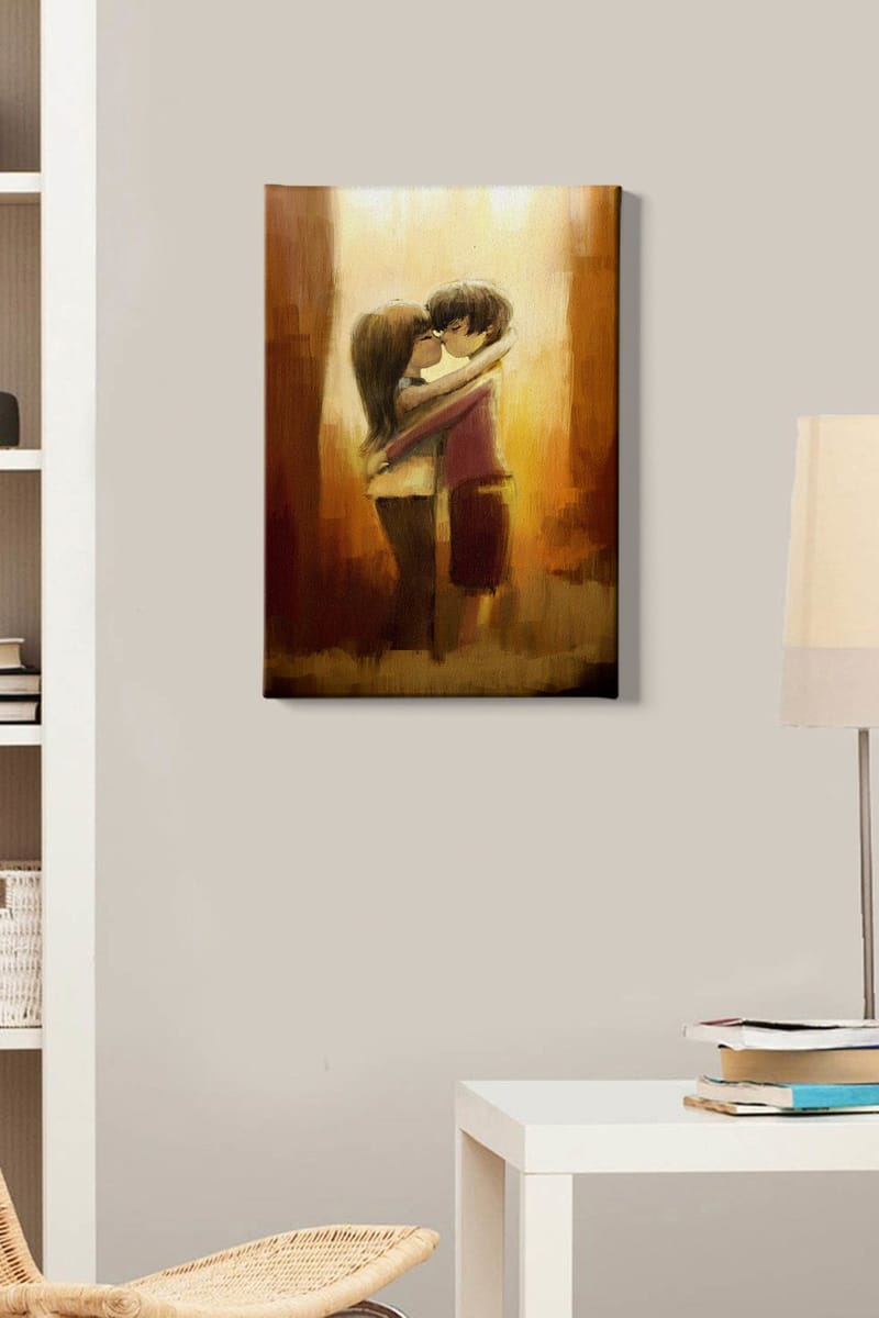 Dekorativ Canvastavla 50x70 cm - Flerfärgad - Inredning - Tavlor & konst - Canvastavlor