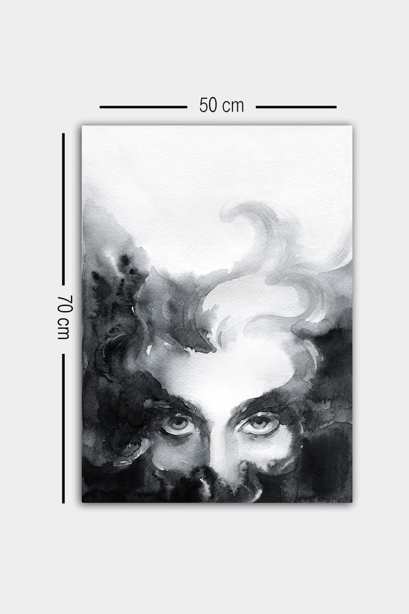 Dekorativ Canvastavla 50x70 cm - Flerfärgad - Inredning - Tavlor & konst - Canvastavlor