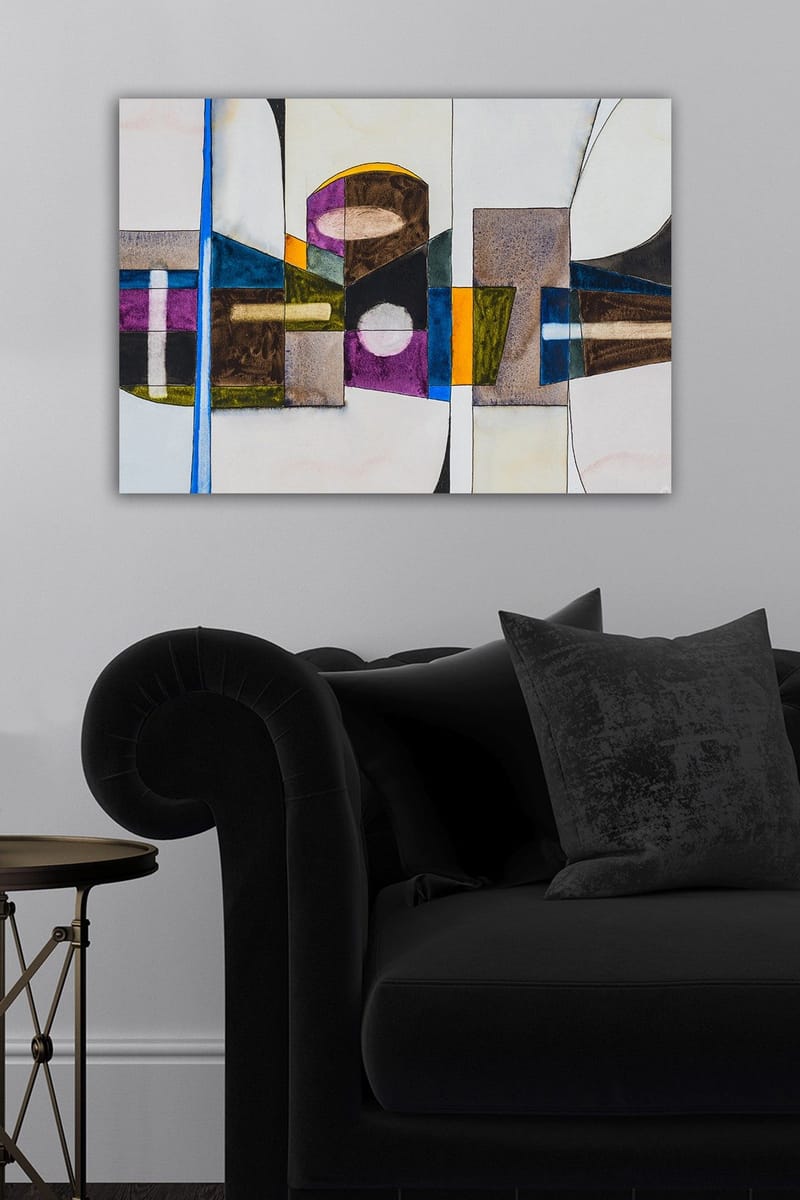 Dekorativ Canvastavla 50x70 cm - Flerfärgad - Inredning - Tavlor & konst - Canvastavlor