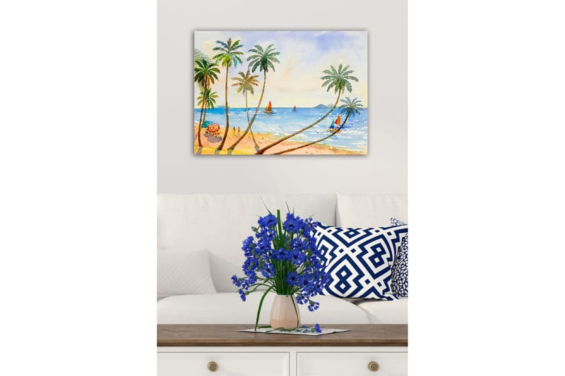 Dekorativ Canvastavla 50x70 cm, Flerfärgad