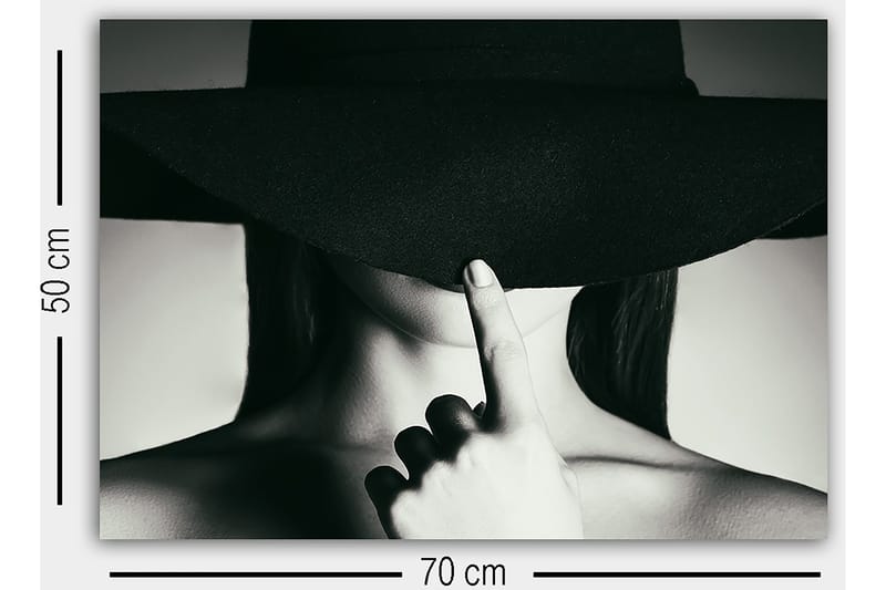 Dekorativ Canvastavla 50x70 cm - Flerfärgad - Inredning - Tavlor & konst - Canvastavlor